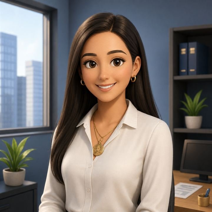 Illustrated portrait of Sarita Ratnani